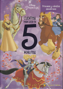 Libro Cuentos Para Leer En 5 Minutos - Princesas