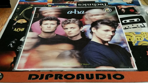 Aha You Are The One (12 Remix) Vinilo Maxi Impecable Europe