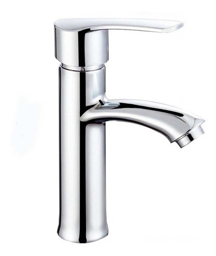 Imagen 1 de 6 de Llave Grifería Lavamanos Monomando Baño Cromado Premium