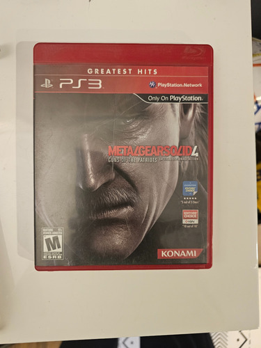 Metal Gear Solid 4 Ps3