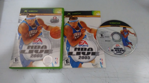 Nba Live 2005 Completo Para Xbox Normal,excelente Titulo