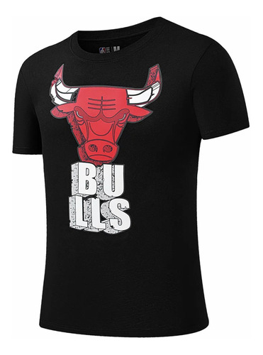 Remera Nba Hombre Los Bulls Para Unbats5222blk - Menpi