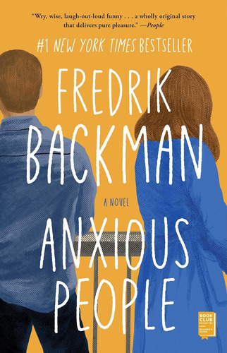 Libro Anxious People-fredrik Backman -inglés