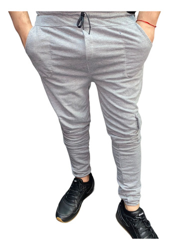 Jogging Jogger Babucha Cargo Bolsillos Hombre 