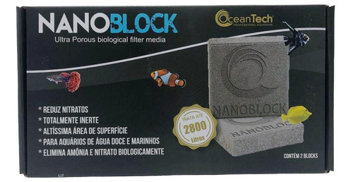 Cerâmica Nano Block 10x10x2,5 - 2 Un - Ocean Tech