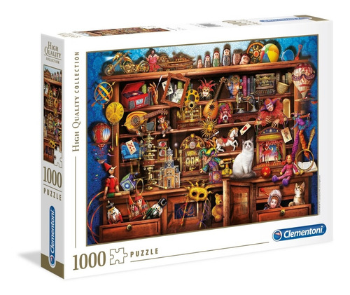 Puzzle Mueble De Juguetes  1000 Piezas Clementoni