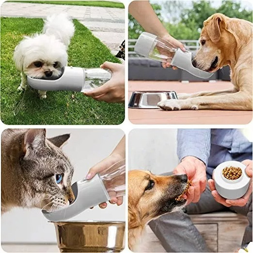 Botella De Agua Para Mascotas, Multifuncional, Portátil,