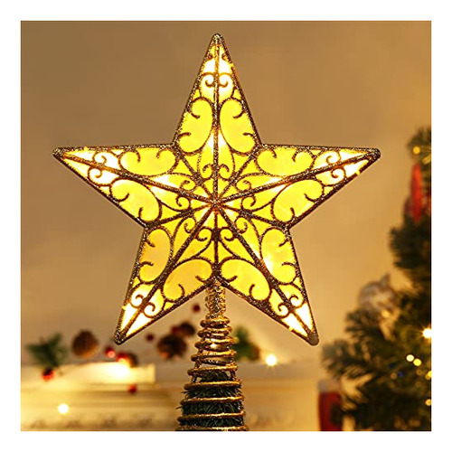  Estrellas De Navidad De Lujo, 9 Inch B09c8kq42h1