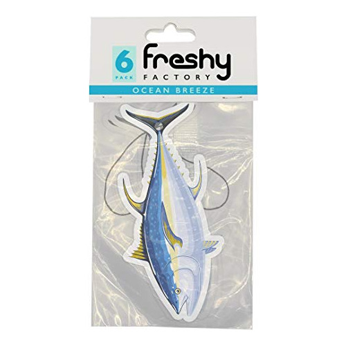 Ambientador De Coche Big Catch Tuna - Fragancia Brisa D...