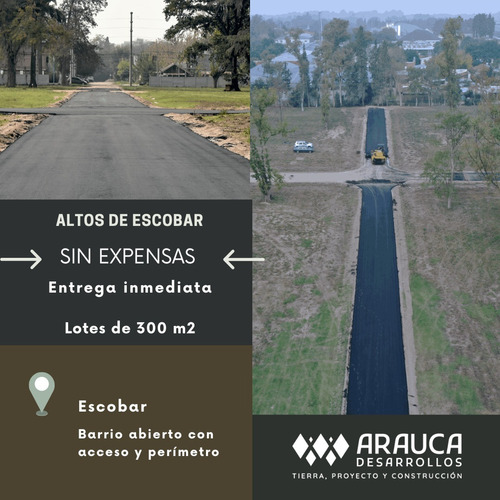 Lote - Altos De Escobar - Sin Expensas - Financiado