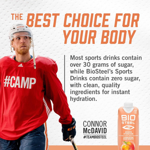 Biosteel Bebida Hidratante 12 Pack 500ml / Peach Mango