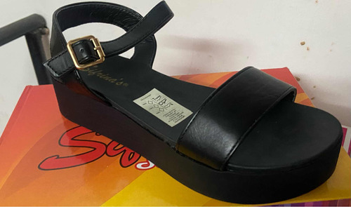 Sandalias Para Damas Marca Sifrina Spi-201 Tacón Medio