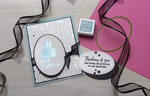 Diseños Gina K. Termo Web Foil Mates Sentiments, 5.5 ...