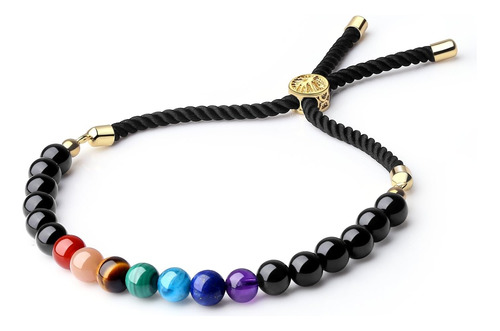 Coai   Pulsera Para Mujer Con Piedras Semipreciosas  7 Chakr