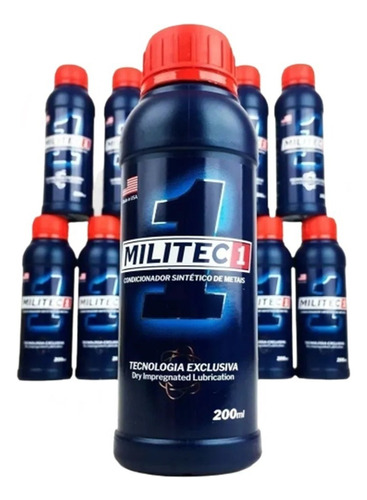 Militec 1 Condicionador De Metais 200ml 100%original Novo