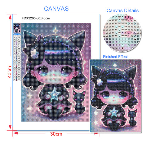 5 Desenhos Animados Com Pintura De Diamante Cross Set Star
