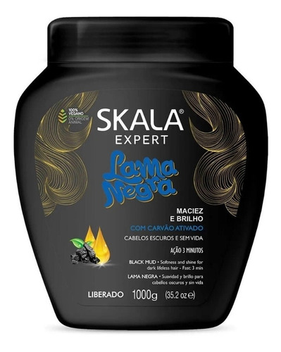 Tratamiento Skala Lama Negra 1kg Original