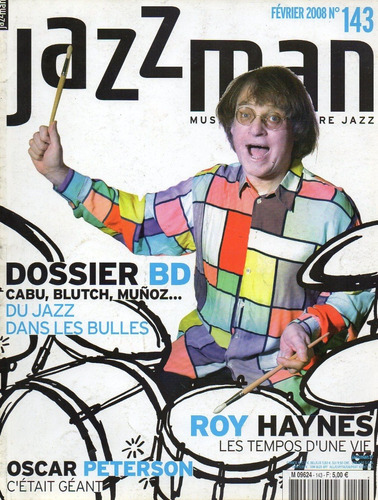 Revista Jazzman Fev 2008 Jazz Y Comics Jose Muñoz