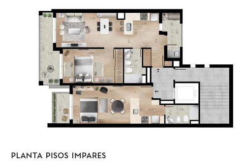 Imagen 28 de 29 de Departamentos Monoambientes Y 1 Dormitorio Grandes A Estrenar