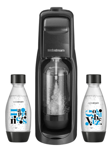 Kit Máquina Para Gaseificar Água Jet Sodastream + 2 Garrafas