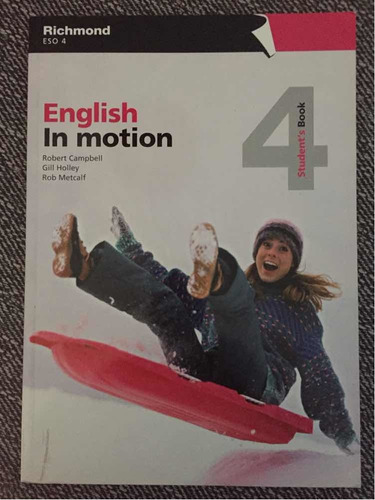 English In Motion 4, Students Book Nuevo