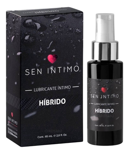 Lubricante Intimo Híbrido Agua Y Silicona 85 Ml Sen Intimo