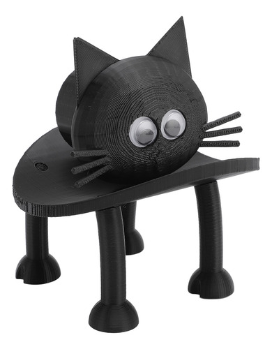 Juego De 3 Soportes Para Papel Higiénico Con Forma De Gato,