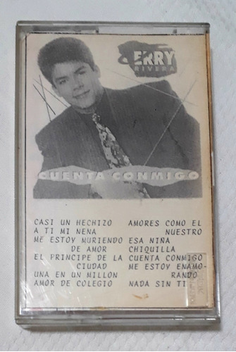 Cassette Musical  Jerry Rivera - Cuenta Conmigo