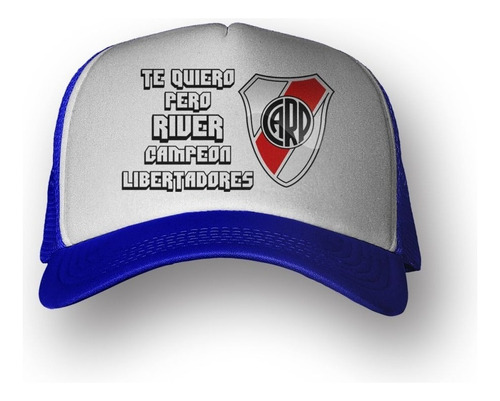 Gorra River Campeon Libertadores Copa America M1