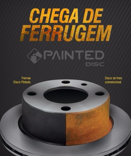 Disco Dianteiro Fremax Cargo Towner Chana 1.0 Bd3168 (par)