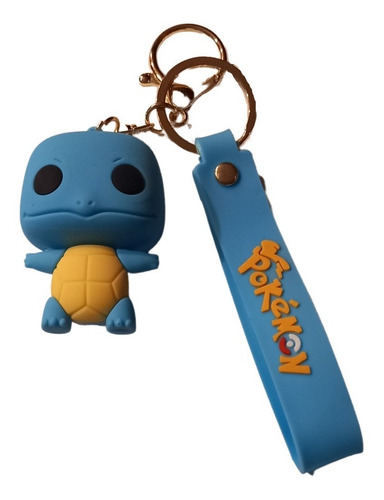 Imagen 1 de 2 de Llavero Figura De Pokemon Squirtle
