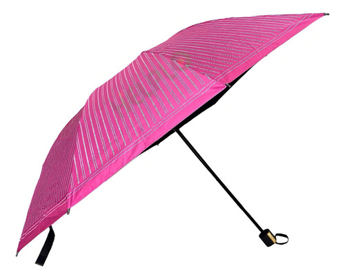 Sombrinha Blackout Proteção Uv Forro Liso Reforçado Grande Cor Rosa-escuro