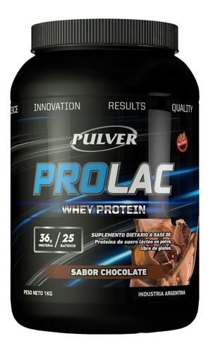 Whey Protein Pulver Proteina Premium Prolac 1kg Sport Maniac