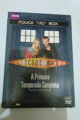 Doctor Who 1ª Temporada Box Original 4 Dvds Conservado (Usado)