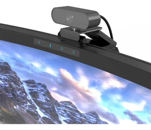 Barra De Luz Do Monitor Onway Curved Com Escurecimento Autom