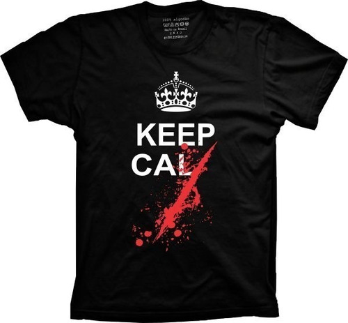 Camiseta Plus Size Legal - Keep Cal - Tiro