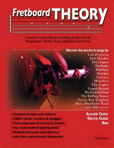 Fretboard Theory, De Desi Serna. Editorial Createspace Independent Publishing Platform, Tapa Blanda En Inglés