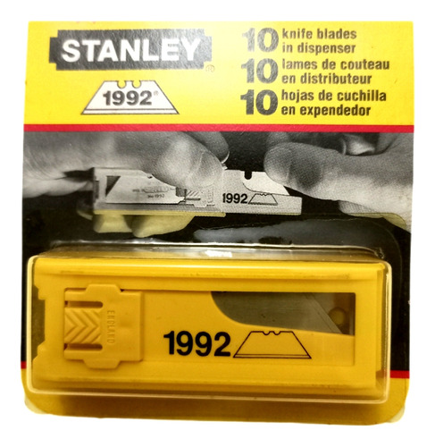 Hojilla Repuesto Stanley Paquete De 10 Unidades Mod 11-921