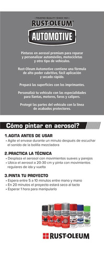 Rust-oleum Pintura Aerosol Custom Premium Cromo Rojo