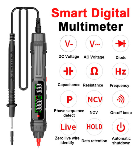 As Medidor De Capacitancia Multifunción Power Pen