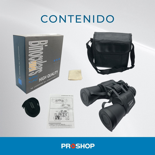 Imagen 8 de 10 de Binoculares Larga Vista Potente Prismatico 20x50 Bak-4 Modelo Nuevo