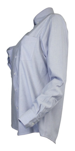 Camisa Oxford Mujer Dotación Blue Dress