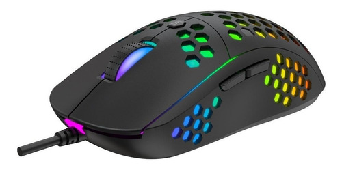 Mouse para jogo Evolut  Pro Keppni EG-110 preto