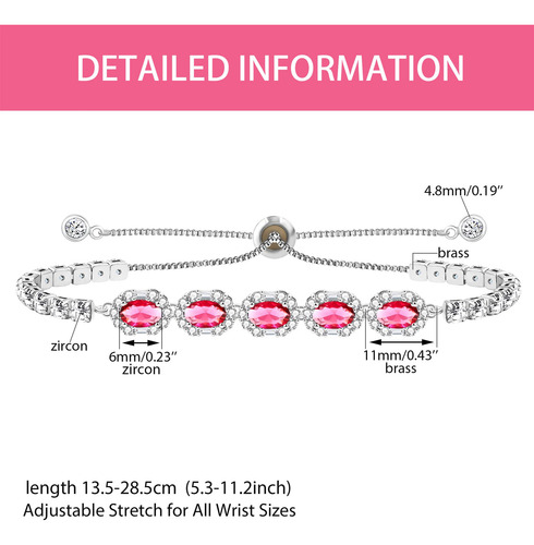 Pulsera Brillante Ajustable