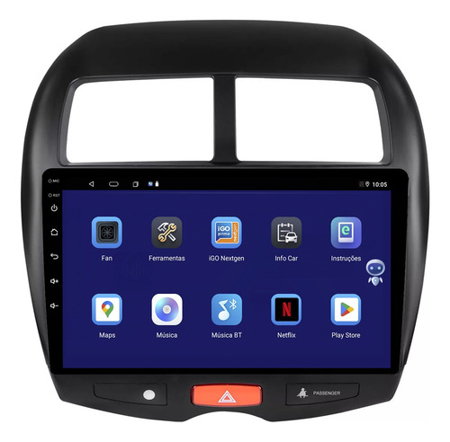 Kit Multimidia Asx 10p Android 14 Carplay 2gb 32gb