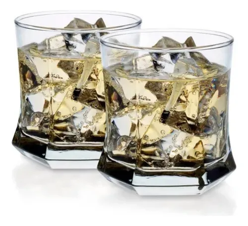 Set 6 Vasos Vivaldi Tragos Cortos Cristar 247ml