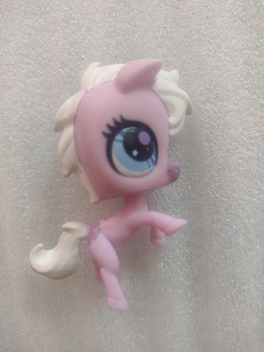 Juguete Littlest Pet Shop Caballo Pony Rosa Púrpura Hasbro 