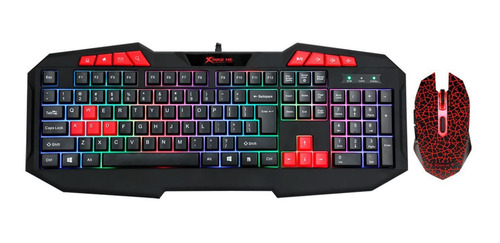 Kit Teclado Y Mouse Gamer Xtrike Me Mk-503