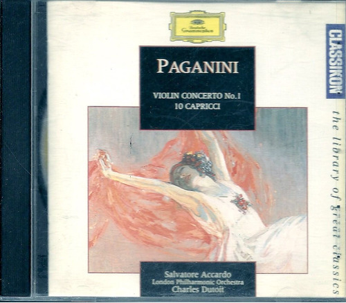 Paganini Album Classikon 48 Violin Nr. 1 / 10 Capricci Cd