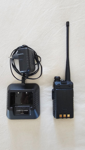 Handie Baofeng Vhf/uhf Uv5r Recargable Negro Vhf